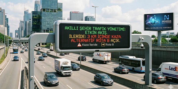Dijital Trafik Levhalarının Akıllı Şehir Ekosistemindeki Stratejik Rolü